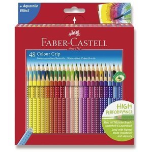 Színes ceruza Faber-Castell Grip 2001, 48 színű