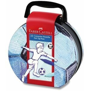 Filctoll FABER-CASTELL Connector Design Futball 33 szín