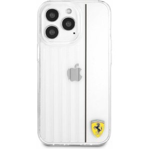 Telefon tok Ferrari PC/TPU 3D Lines Apple iPhone 13 Pro átlátszó tok