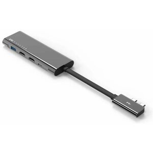 Port replikátor Feeltek Portable 9 in 2 USB-C Hub, gray