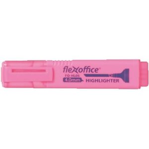 Szövegkiemelő FLEXOFFICE HL05 4 mm rózsaszín