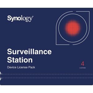 Licenc Synology NAS 4 Surveillance Station szoftverlicenc további IP kamerához