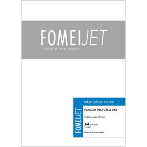 Fotópapír FOMEI Jet PRO Gloss 265 A4/5 - próbacsomag