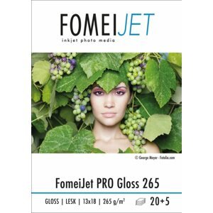 Fotópapír Fomei Jet Pro Gloss 265 13 x 18 - 20 db + 5 db ingyenes