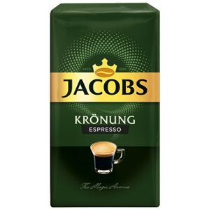 Kávé Jacobs Krönung Espresso Őrölt-pörkölt kávé, 250 g
