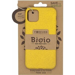 Telefon tok Forever Bioio iPhone 11 Pro Max készülékhez sárga