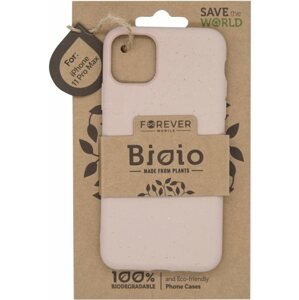 Telefon tok Forever Bioio az iPhone 11 Pro Max-hoz rózsaszín