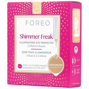 Arcpakolás FOREO UFO - Shimmer Freak maszk, 6 csomag