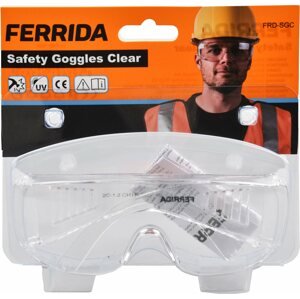 Védőszemüveg FERRIDA Safety Goggles Clear
