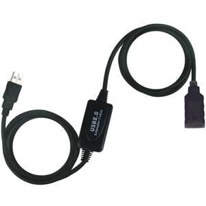 Adatkábel PremiumCord USB 2.0 repeater 10 m-es hosszabbító