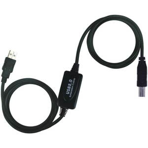Adatkábel PremiumCord USB 2.0 interfész repeater 10 m