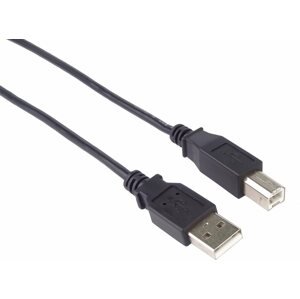 Adatkábel PremiumCord USB 2.0 2m összekötő fekete
