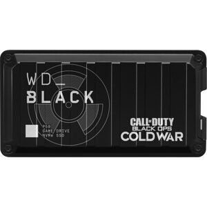 Külső merevlemez WD BLACK P50 SSD játékmeghajtó 1 TB Call of Duty: Black Ops Cold War Special Edition