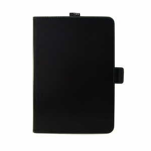 Tablet tok FIXED Novel állvánnyal és zsebbel - Stylus PU bőr fekete színű modellekhez