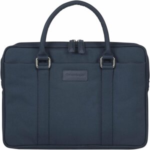 Laptoptáska dbramante 1928 AVENUE PURE Stelvio Slim Bag PURE 14"-es laptophoz Blue