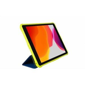 Tablet tok Gecko Covers Apple iPad 10.2" (2019/2020/2021) Super Hero készülékhez gyerek Cover kék-zöld