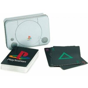 Kártyajáték PlayStation - játékkártyák PS szimbólumokkal