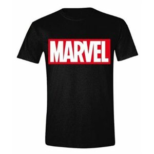 Póló Marvel Box Logo póló - L
