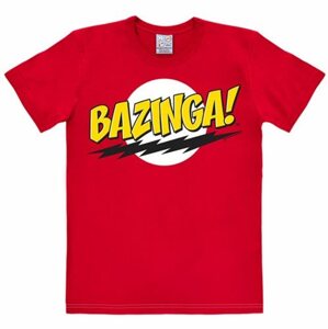 Póló Bazinga Logo - póló, S-es