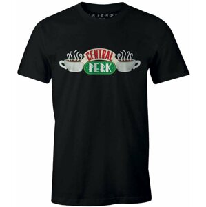 Póló Jóbarátok - Central Perk - XL méretű fekete póló