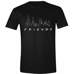 Póló Friends - Logo and Skyline