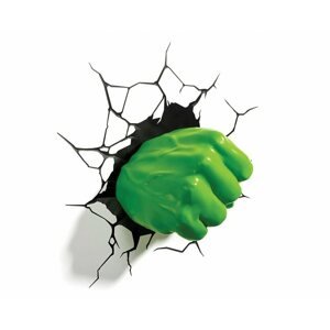 Fali lámpa Hulk - Fist - dekoratív fali lámpa