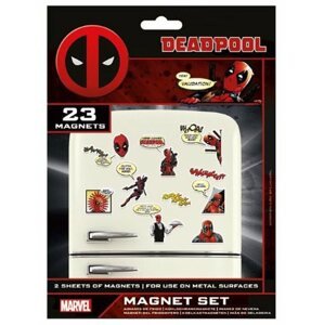 Mágnes Marvel - Deadpool Comics - mágnesek, 23 db