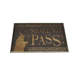 Lábtörlő The Lord Of The Rings - You Shall Not Pass - gumi lábtörlő