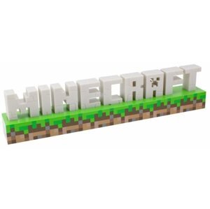 Asztali lámpa Minecraft - Logo - 3D lámpa