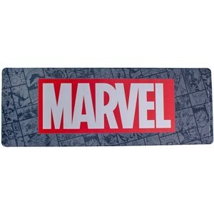 Egér és billentyűzet alátét Marvel - Marvel Logo - gamer alátét az asztalra