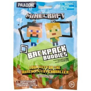 Kulcstartó Minecraft - Backpack Buddies Blindbox - Kulcstartó (random 1 db)