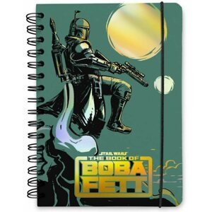 Jegyzetfüzet Star Wars - Boba Fett - jegyzetfüzet