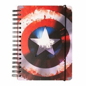 Jegyzetfüzet Marvel - Amerika Kapitány - jegyzetfüzet