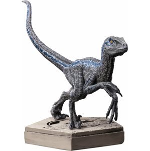 Figura Jurassic World - Velociraptor Blue - Icons Iron Studio