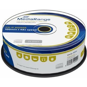Média Mediarange CD-R 900MB 48x orsó 25 db
