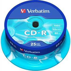 Média Verbatim CD-R 52x, Pirate Island védelem, 25db-os cakebox