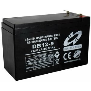 Akkumulátor szünetmentes tápegységhez Double Tech Karbantartásmentes ólomakkumulátor DB12-9, 12V, 9Ah