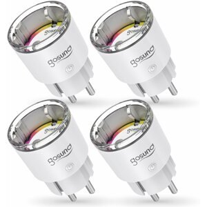 Okos konnektor Gosund WiFi Smart Plug EP2 4 pack
