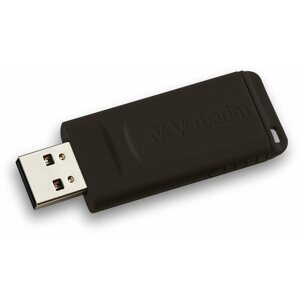 Pendrive VERBATIM flashdisk 8GB USB 2.0 meghajtó visszahúzható fekete
