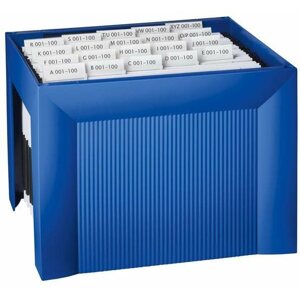 Iratrendező mappa HAN Függő irattartó doboz A4, műanyag, kék