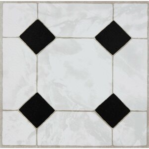 Samolepicí fólie Samolepicí podlahové čtverce "mramor ornament", 2745046, 11 ks = 1m2