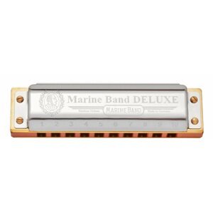 Szájharmonika HOHNER Marine Band Deluxe D-dúr