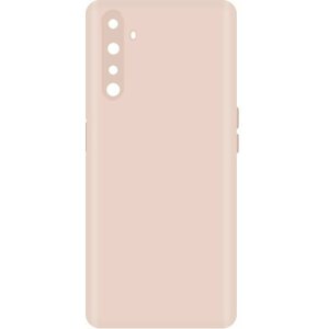 Telefon tok Hishell Premium Liquid Silicone Realme 6 rózsaszín tok