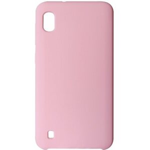 Telefon tok Hishell Premium Liquid Silicone Samsung Galaxy A10 rózsaszín tok