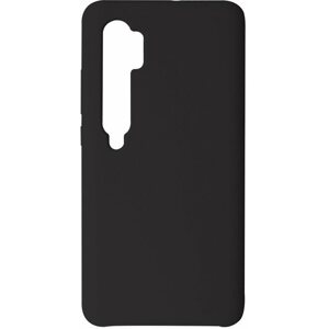 Telefon tok Hishell Premium Liquid Silicone Xiaomi Mi Note 10 / 10 Pro fekete tok
