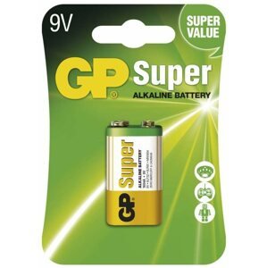 Eldobható elem GP Super Alkaline 9V db bliszter