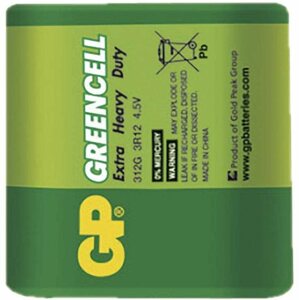 Eldobható elem GP GP Greencell Cink elem (4,5 V) 3R12, 1 db
