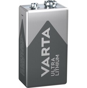 Eldobható elem VARTA Ultra Lithium Lítium elem 9 V 1 db