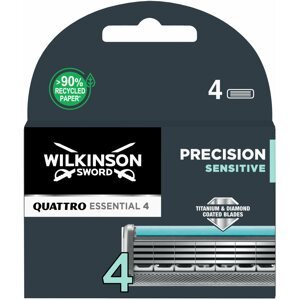 Férfi borotvabetét WILKINSON Quattro Essential Precision Sensitive 4 darab