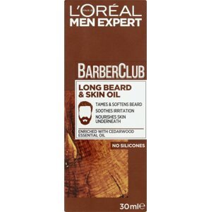 Szakállolaj ĽORÉAL PARIS Men Expert Barber Club Long Beard & Skin Oil 30 ml